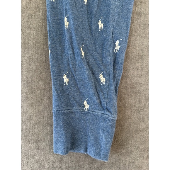 Ralph Lauren Lounge Pajama Jogger Pants Mens L Blue Coastal Casual Normcore - Picture 3 of 10